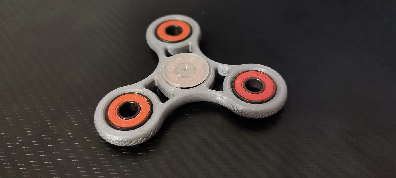 Tự In Fidget Spinner Đơn Giản Dùng Vòng Bi 22x7mm - Image 1