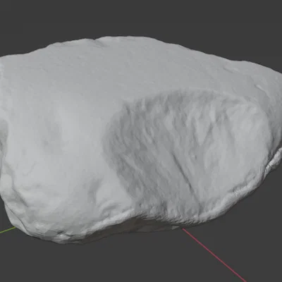 Stone nr.1 - Hòn đá photogrammetry 3D cho terrain tabletop