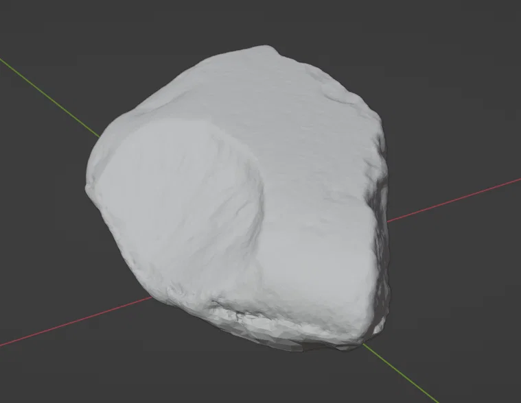 Stone nr.1 - Hòn đá photogrammetry 3D cho terrain tabletop - Image 2