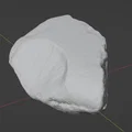 Stone nr.1 - Hòn đá photogrammetry 3D cho terrain tabletop - Thumbnail 2
