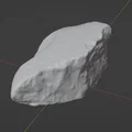 Stone nr.1 - Hòn đá photogrammetry 3D cho terrain tabletop - Thumbnail 3
