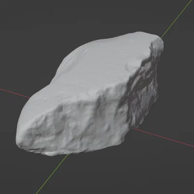 Stone nr.1 - Hòn đá photogrammetry 3D cho terrain tabletop