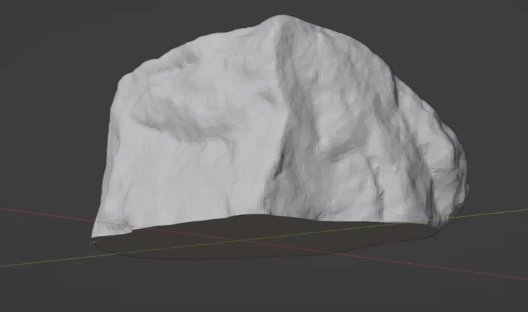 Stone nr.1 - Hòn đá photogrammetry 3D cho terrain tabletop - Image 6