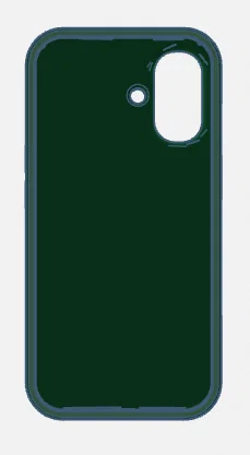 Ốp lưng iPhone 16 tích hợp ngăn đựng thẻ tiện lợi cho 3D printing - Image 2