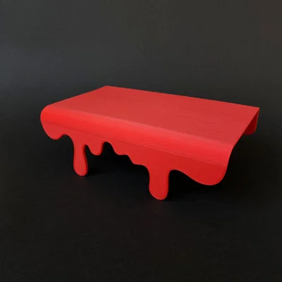 Kệ treo tường kiểu chảy nhỏ giọt (Dripping wall shelf)