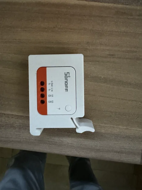 Giá đỡ gắn thanh ray DIN cho bộ điều khiển Sonoff ZBMINI L2 - Image 2