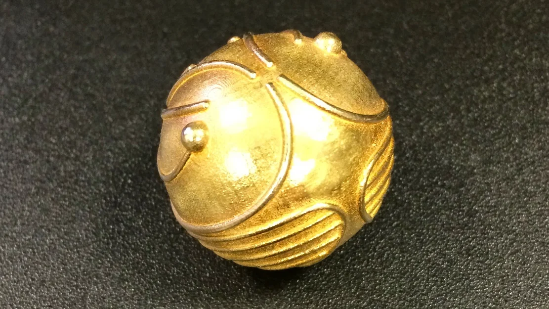 Mô hình 3D Golden Snitch Harry Potter cực chất - Image 2