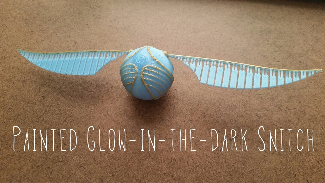 Mô hình 3D Golden Snitch Harry Potter cực chất - Image 3