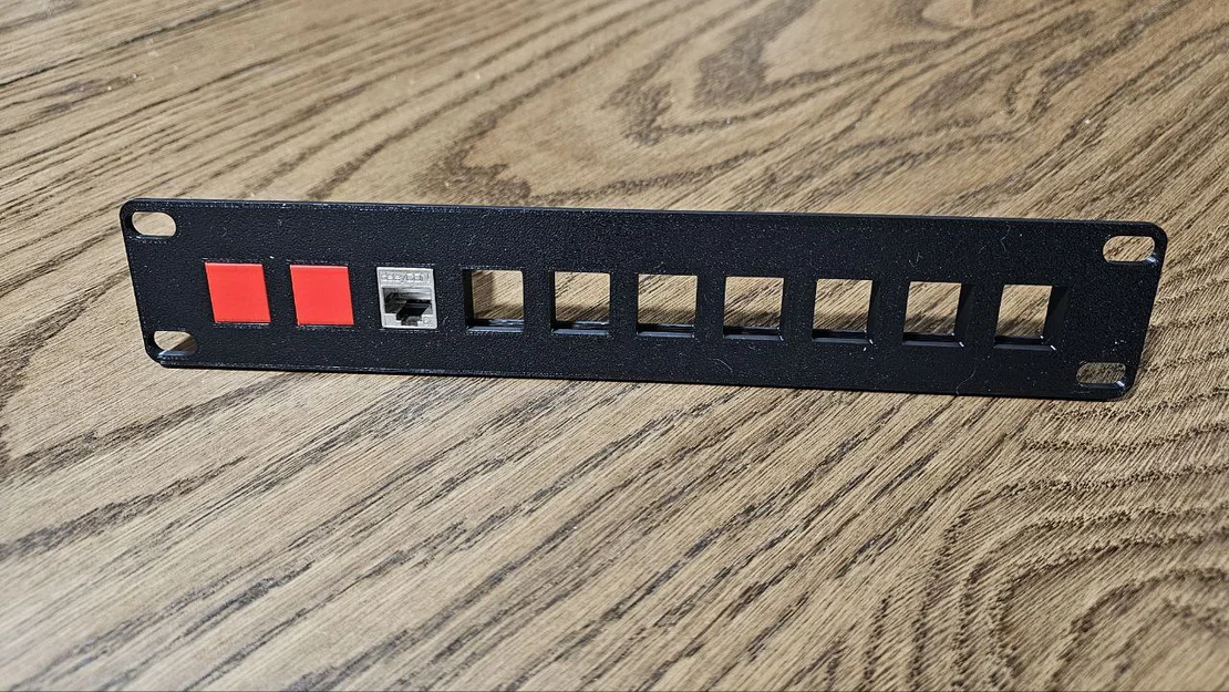 Patchpanel Keystone 10-inch 10 cổng (x10 ports) - Image 5