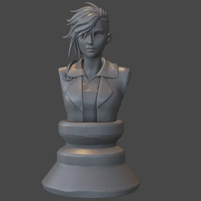 Mô hình tượng bán thân Vi Arcane cực đẹp cho in 3D