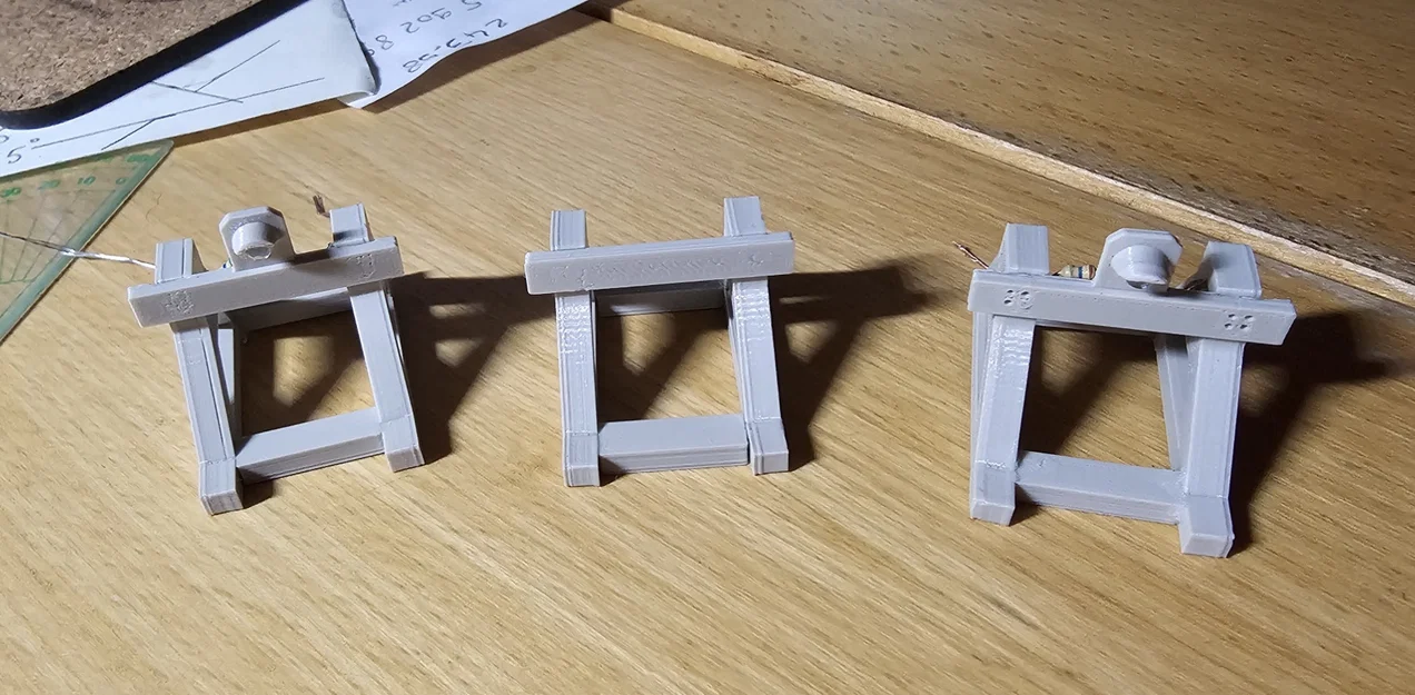 Heurtoir HO Bê tông bất đối xứng SNCF - Image 1