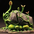 Cây tabletop: “RockBreaker” (Alien Vegetation 02) - Thumbnail 1