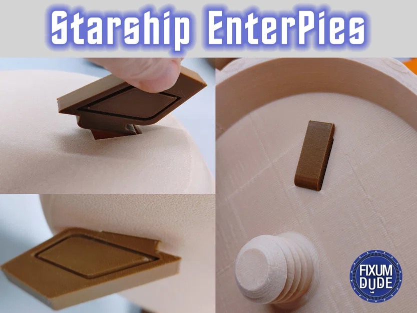 Starship EnterPies – Tàu Enterprise phiên bản bữa ăn ngày lễ - Image 6