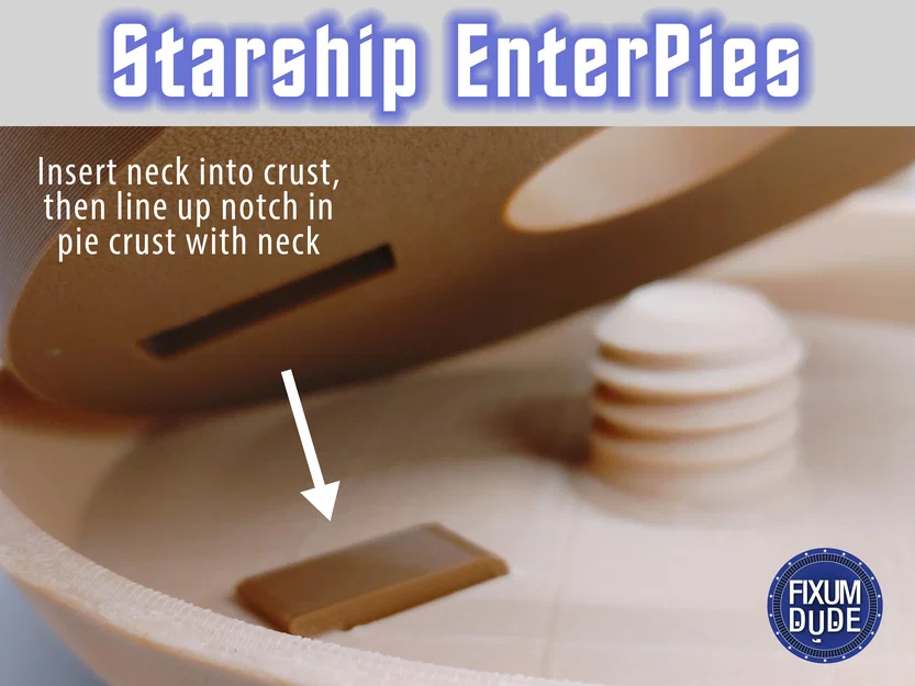 Starship EnterPies – Tàu Enterprise phiên bản bữa ăn ngày lễ - Image 7