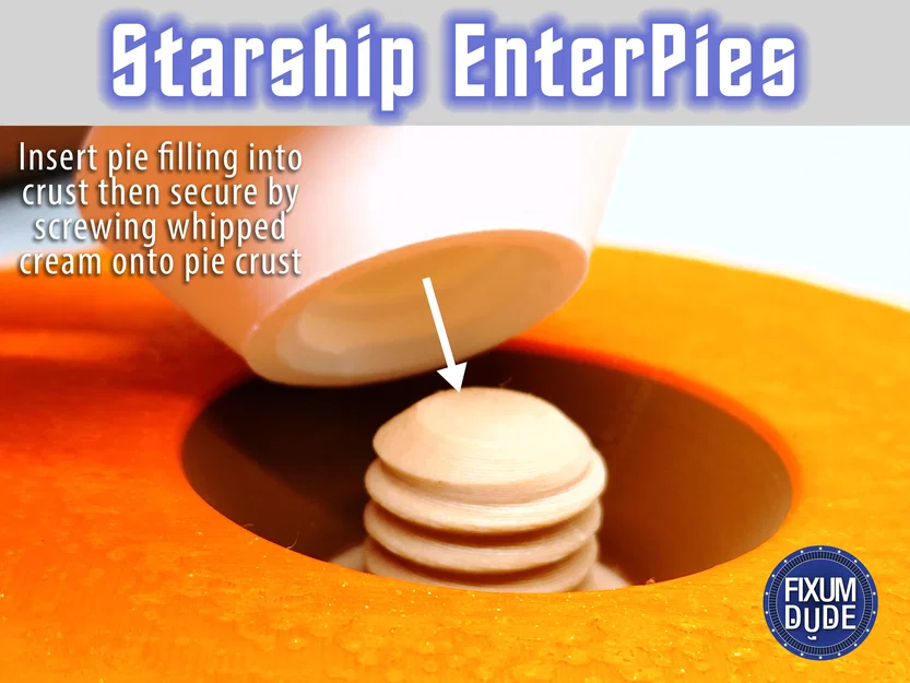 Starship EnterPies – Tàu Enterprise phiên bản bữa ăn ngày lễ - Image 8