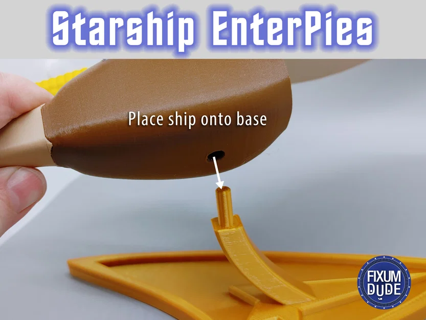 Starship EnterPies – Tàu Enterprise phiên bản bữa ăn ngày lễ - Image 14