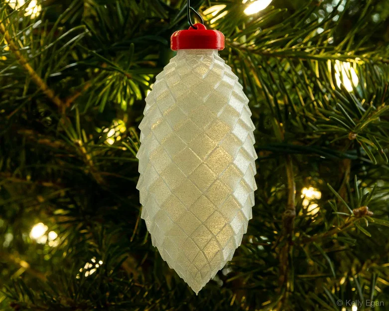 Mô hình quả thông trang trí cây thông Noel in 3D cực đẹp - Image 1