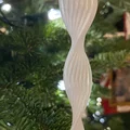 Đồ trang trí cây thông Noel hình băng giá xoắn ốc (3D Printable) - Thumbnail 2