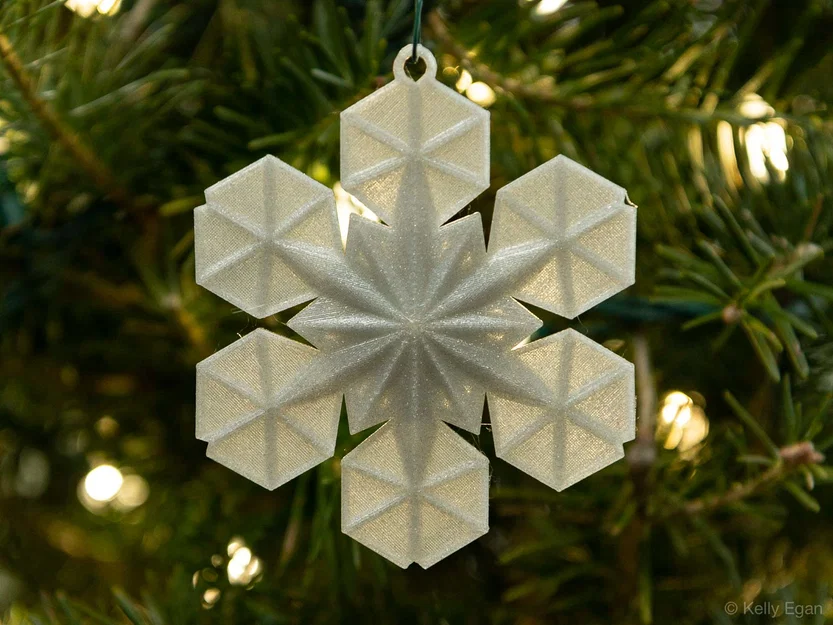 Snowflake Ornament – Ornament bông tuyết treo cây thông - Image 1
