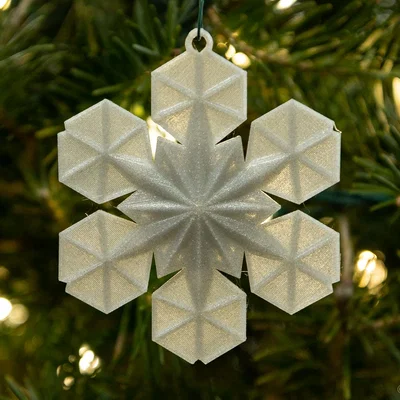 Snowflake Ornament – Ornament bông tuyết treo cây thông