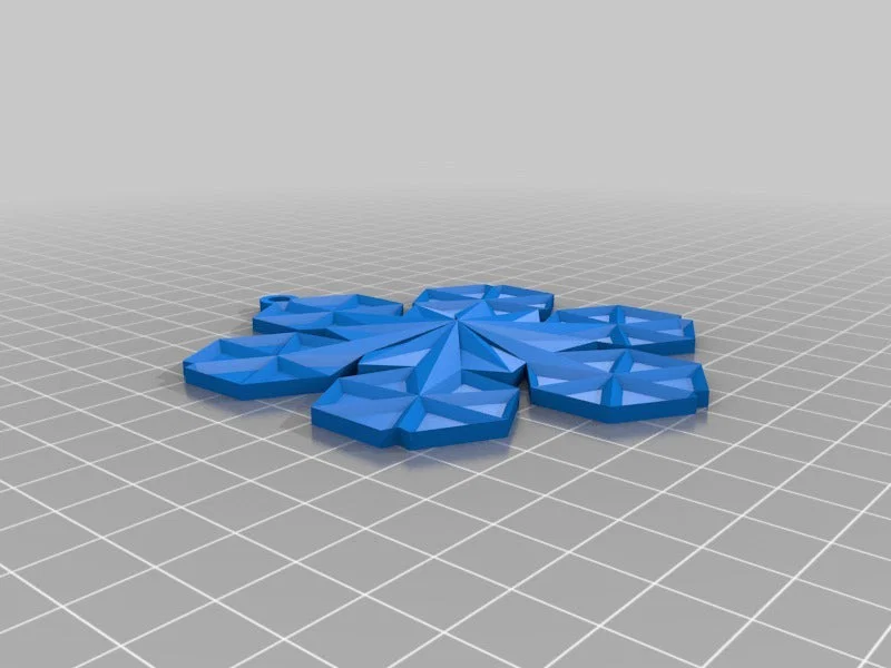 Snowflake Ornament – Ornament bông tuyết treo cây thông - Image 2
