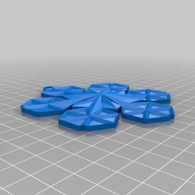 Snowflake Ornament – Ornament bông tuyết treo cây thông