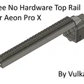 Top Rail Aeon Pro X cho Pump Kit có N-strike Stock Point - Không Hardware - Thumbnail 1