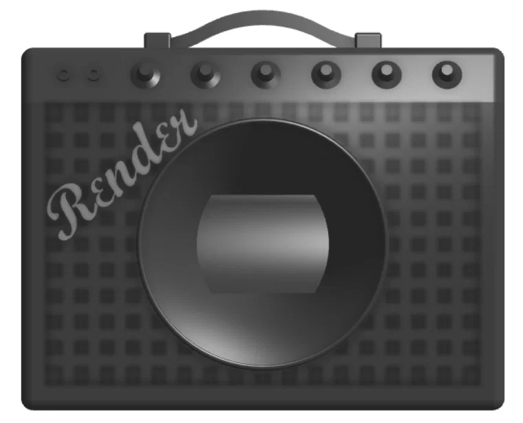 Guitar Amp Phone Stand – Đế điện thoại kiểu ampli guitar - Image 2