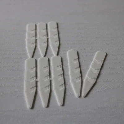 Nẹp Cổ Áo (Collar Stays) In 3D