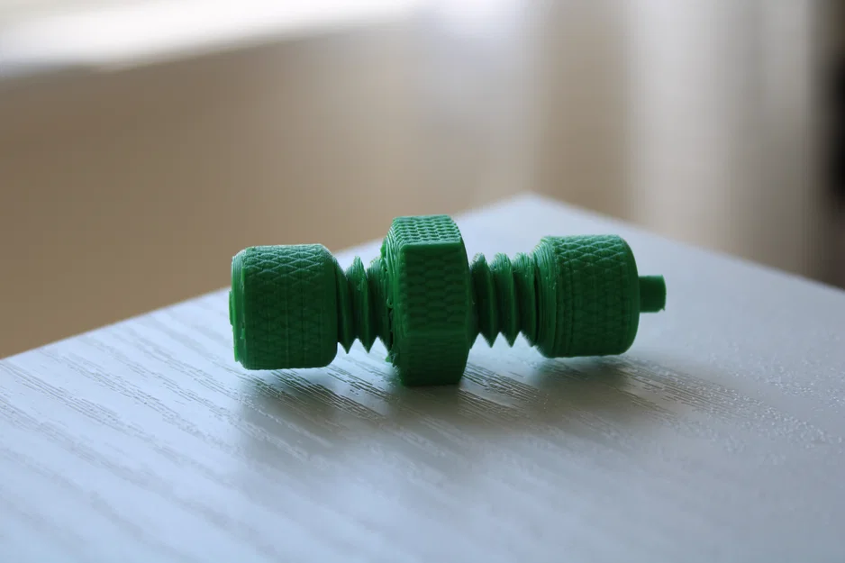 Fidgeter’s Nuts & Bolts (print in place!) – Đồ chơi vặn ốc in liền khối - Image 2