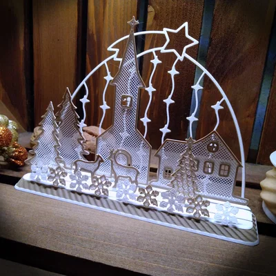 Đồ trang trí ngôi làng Giáng sinh in 3D tinh tế và nhanh chóng