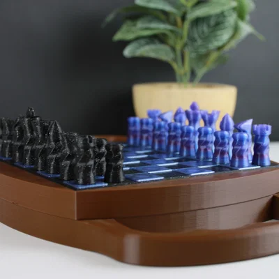 Bộ Cờ Vua Du Lịch Nam Châm (Magnetic Travel Chess Set)