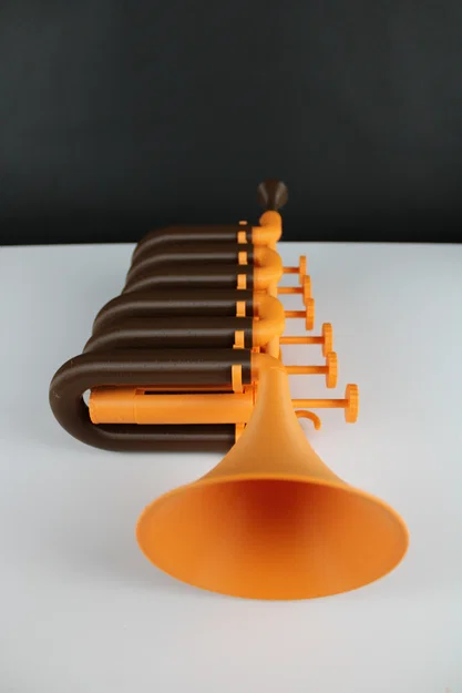 Kèn Trumpet Quá-Phức-Tạp (in 3D 100%) - dự án - Image 3