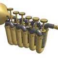 Kèn Trumpet Quá-Phức-Tạp (in 3D 100%) - dự án - Thumbnail 5