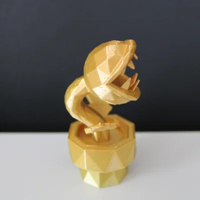 Cây Ăn Thịt Low Poly (Low Poly Piranha Plant)
