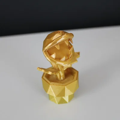Cây Ăn Thịt Low Poly (Low Poly Piranha Plant)