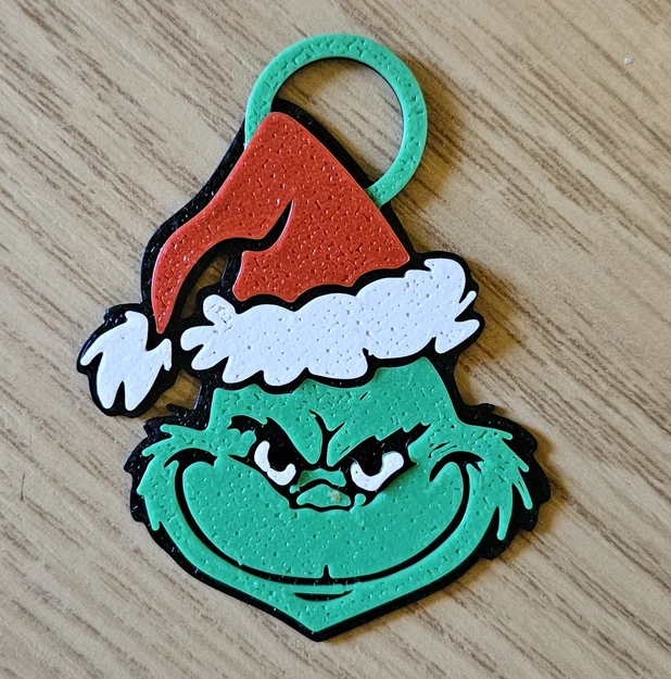 Mô hình trang trí cây thông Noel hình nhân vật Grinch cực dễ thương - Image 1