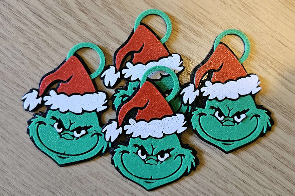 Mô hình trang trí cây thông Noel hình nhân vật Grinch cực dễ thương - Image 2