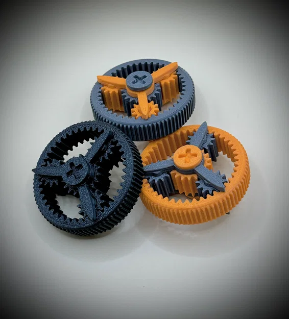 Fidget Spinner Bánh Răng Hành Tinh Răng Thẳng (Straight Cut Planetary Gear) - Image 1