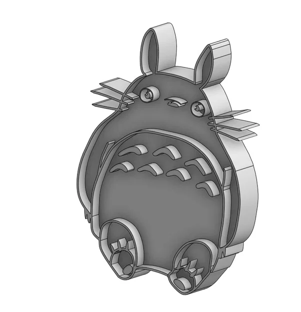 Khuôn cắt bánh quy hình Totoro dễ thương cho tín đồ làm bánh - Image 1