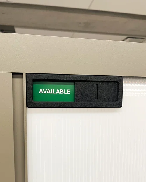 Bảng trượt Available/Occupied (Có trống/Đang dùng) - Image 1