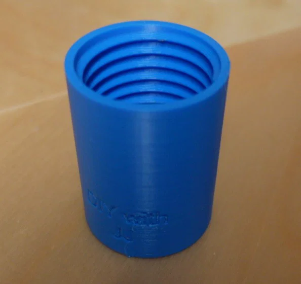 Bộ khớp nối ren cho ống hút bụi Shop Vac (có file Fusion 360) - Image 1