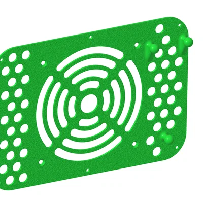 Qidi Plus 4 | Thùng rác/chứa rác thải kèm quạt 120mm