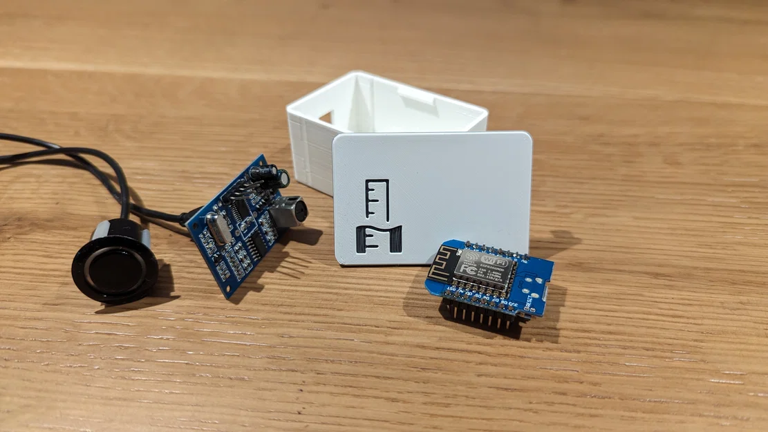 Vỏ và bracket cho D1 mini và cảm biến siêu âm JSN-SR04T - Image 3