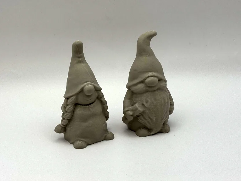 Cặp Gnome Giáng Sinh Dễ Thương (Adorable Christmas Gnomes Couple) - Image 1
