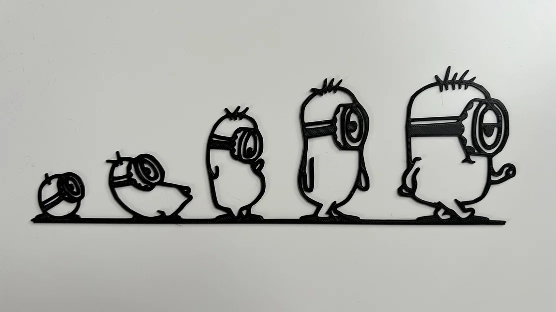 Tranh treo tường Minions Evolution (Stuart) - Image 1