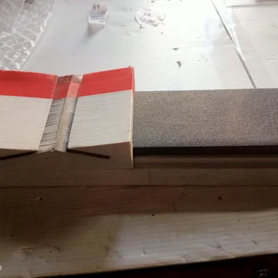Bộ giá đỡ và thanh trượt mài dao cố định góc 15 và 22 độ
