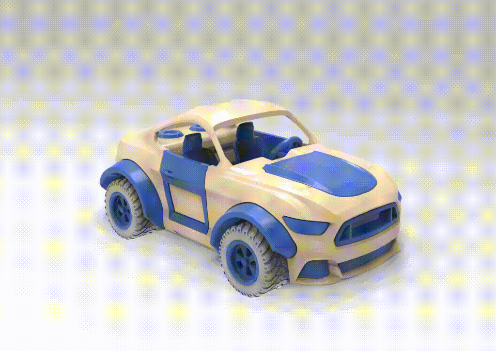 Car V3 – Mô hình xe (136,5 x 80,5 x 62 mm) - Thumbnail 1