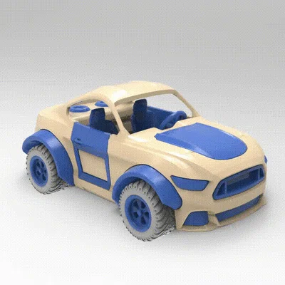 Car V3 – Mô hình xe (136,5 x 80,5 x 62 mm)