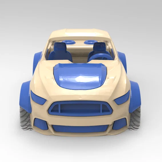 Car V3 – Mô hình xe (136,5 x 80,5 x 62 mm) - Image 2